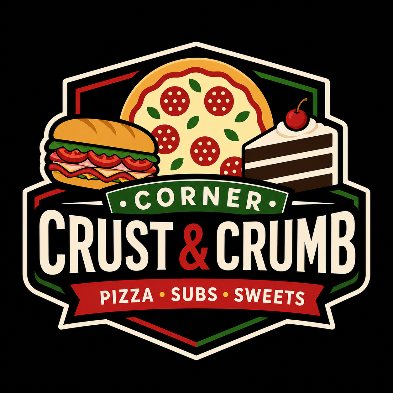 Corner Crust & Crumb logo